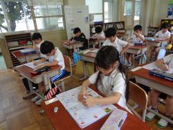 1年生国語の授業