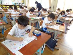 1年生国語の授業