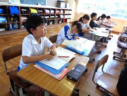 2年生国語の授業