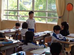 2年生国語の授業