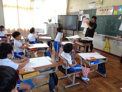 1年生図工の授業