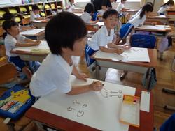1年生図工の授業