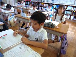 3年生算数の授業