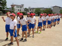 5・6年生運動会の練習