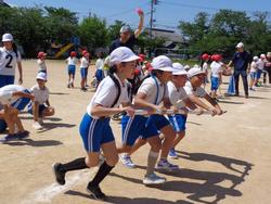 3・4年生タイフーンの練習