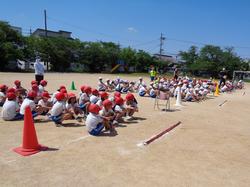 3・4年生タイフーンの練習