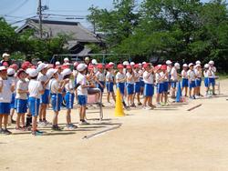 3・4年生タイフーンの練習