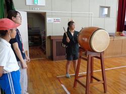 応援団の練習