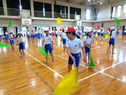 5・6年生運動会表現演技の練習