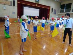 5・6年生運動会表現演技の練習