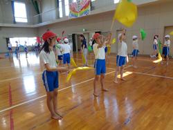 5・6年生運動会表現演技の練習
