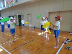 5・6年生運動会表現演技の練習