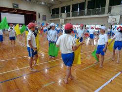 5・6年生運動会表現演技の練習