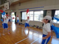 5・6年生運動会表現演技の練習