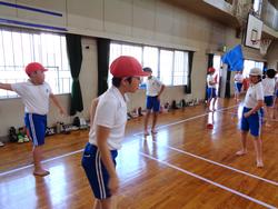 5・6年生運動会表現演技の練習