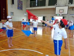 5・6年生運動会表現演技の練習