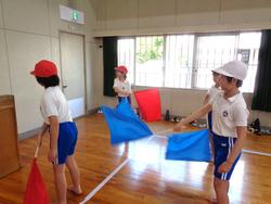 5・6年生運動会表現演技の練習