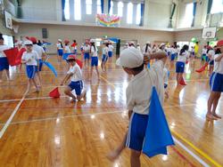 5・6年生運動会表現演技の練習