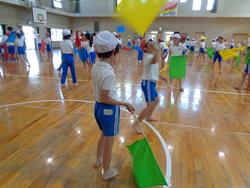 5・6年生運動会表現演技の練習