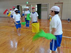 5・6年生運動会表現演技の練習