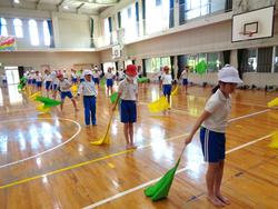 5・6年生運動会表現演技の練習
