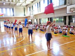 5・6年生運動会表現演技の練習