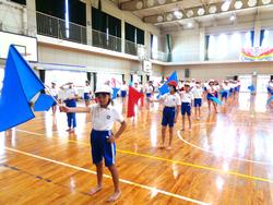 5・6年生運動会表現演技の練習