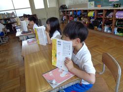 2年生国語の授業