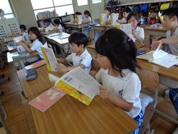 2年生国語の授業