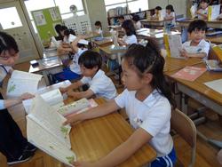 2年生国語の授業