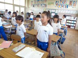 2年生国語の授業
