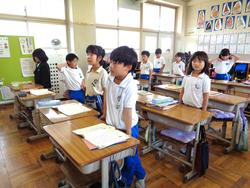 2年生国語の授業