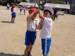 1・2年生運動会の練習