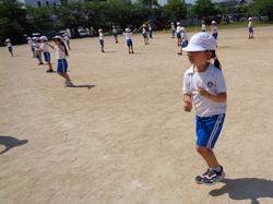 1・2年生運動会の練習