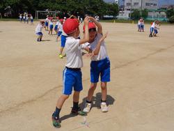 1・2年生運動会の練習