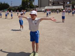 1・2年生運動会の練習