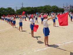 5・6年生運動会の練習