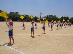 5・6年生運動会の練習