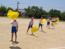 5・6年生運動会の練習