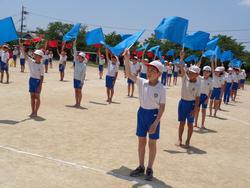 5・6年生運動会の練習