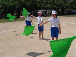 5・6年生運動会の練習