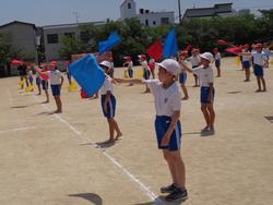 5・6年生運動会の練習