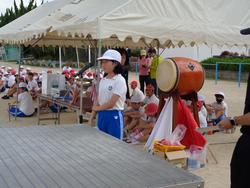 運動会全体練習の様子