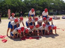 5・6年生の運動会の練習の様子