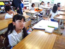 2年生 朝の健康観察