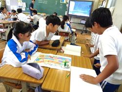 4年生国語の授業