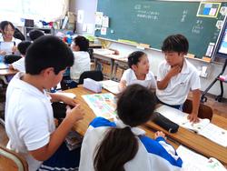 4年生国語の授業