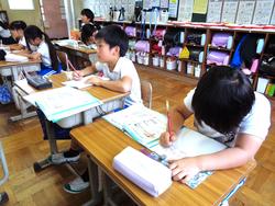 3年生算数の授業