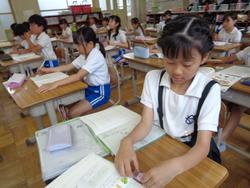 3年生国語の授業