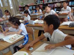 3年生国語の授業